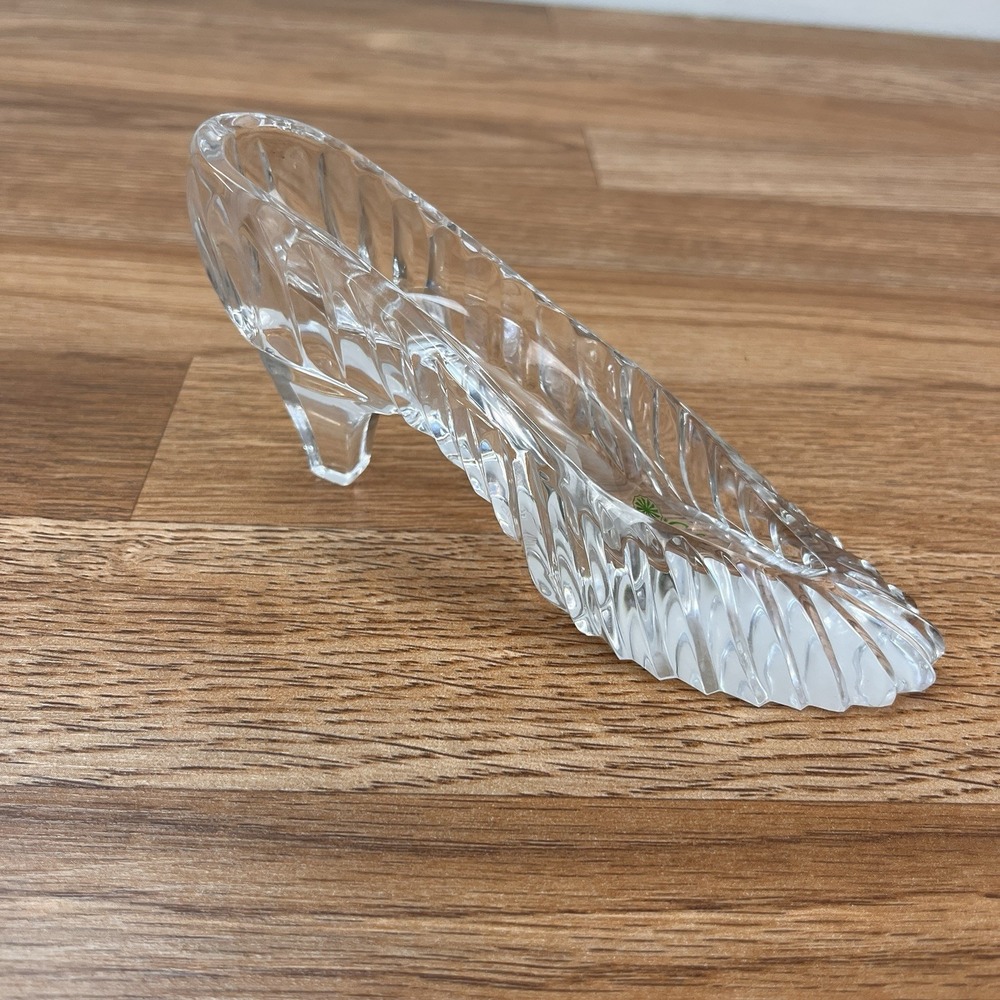 Galway 24%‎ Irish Lead Crystal Brides Slipper Shoe Paperweight Trinket Figurine